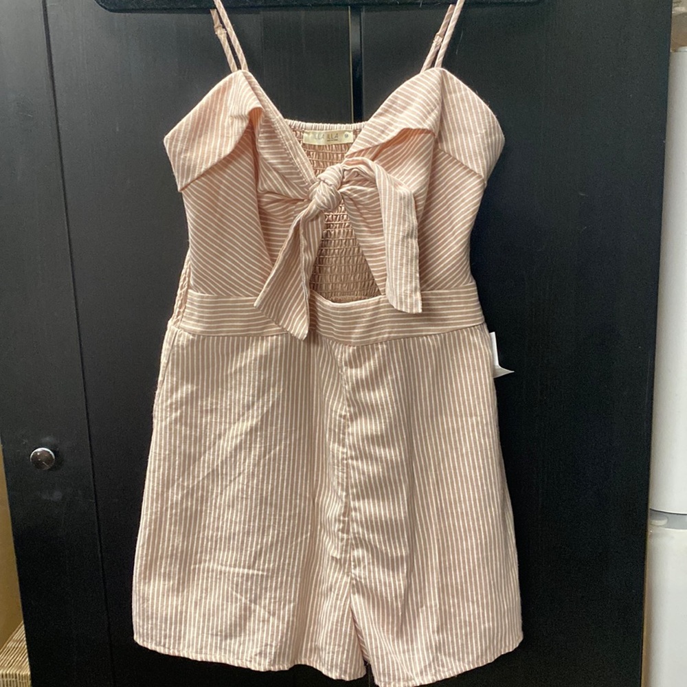 Cute little striped romper